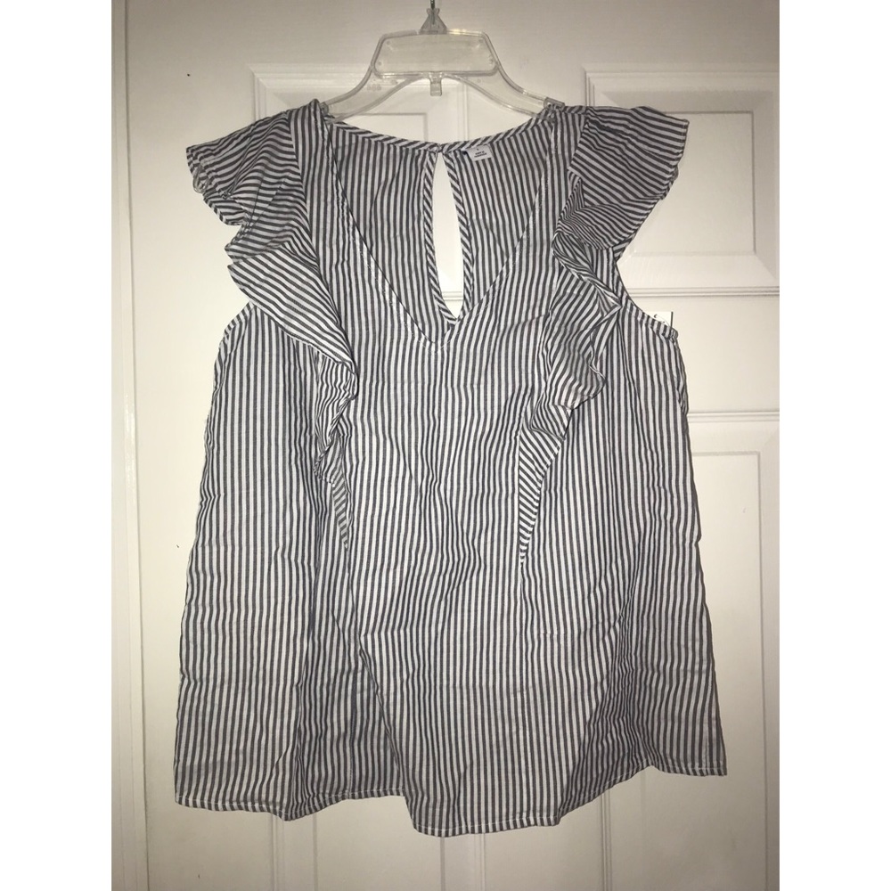 Stripe flowy blouse